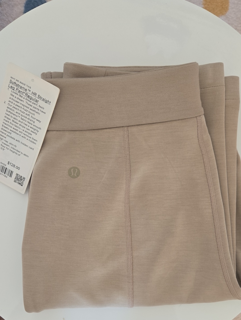 Lululemon Softstreme High-Rise Straight Leg Pants Size XS
